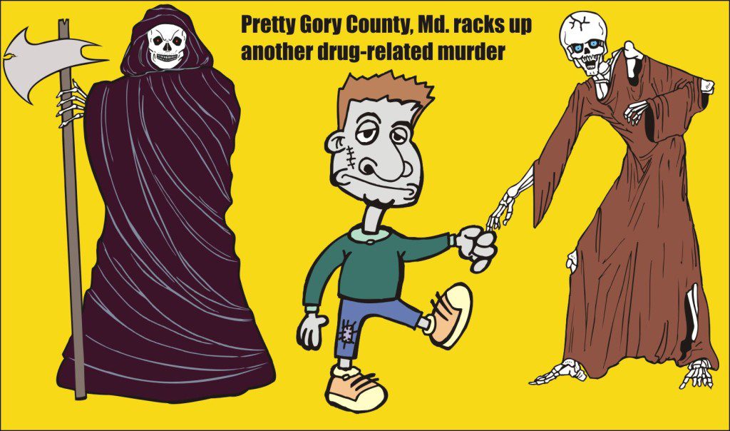 Pretty Gory County Md racks up another drug related murder