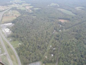 Aerial views of the day after Hurricane Isabel hit the Chesapeake region in 2003. 