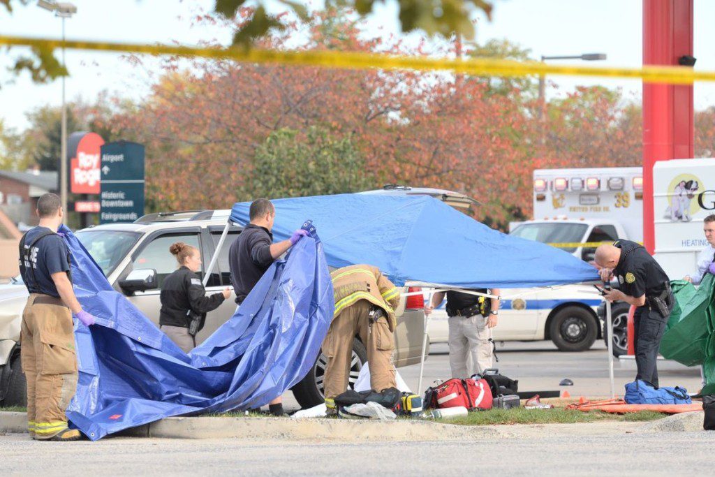 Sheetz shooting in Frederick photo courtesy of Frederick News Post Graham Cullen