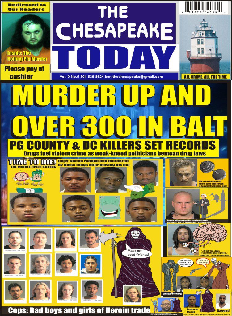 Now available on newsstands in Maryland, Virginia and Delaware and worldwide on Amazon - FREE for Kindle Unlimited customers. 