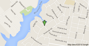 Scene of Raymond Perdue DUI arrest by Maryland State Police on 022016