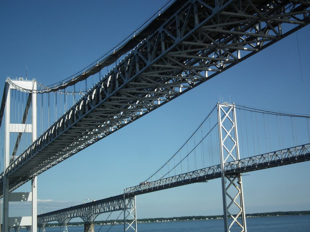 Chesapeake Bay Bridge. THE CHESAPEAKE TODAY photo