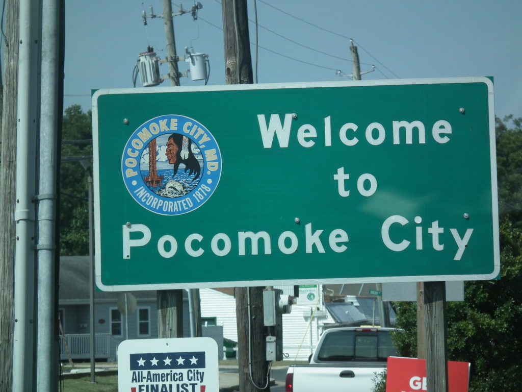 Pocomoke City is one of many thriving towns on Maryland's Eastern Shore. The U.S. 113 widening will begin at Pocomoke City and transform the highway into a four-lane road to Delaware. THE CHESAPEAKE TODAY photo