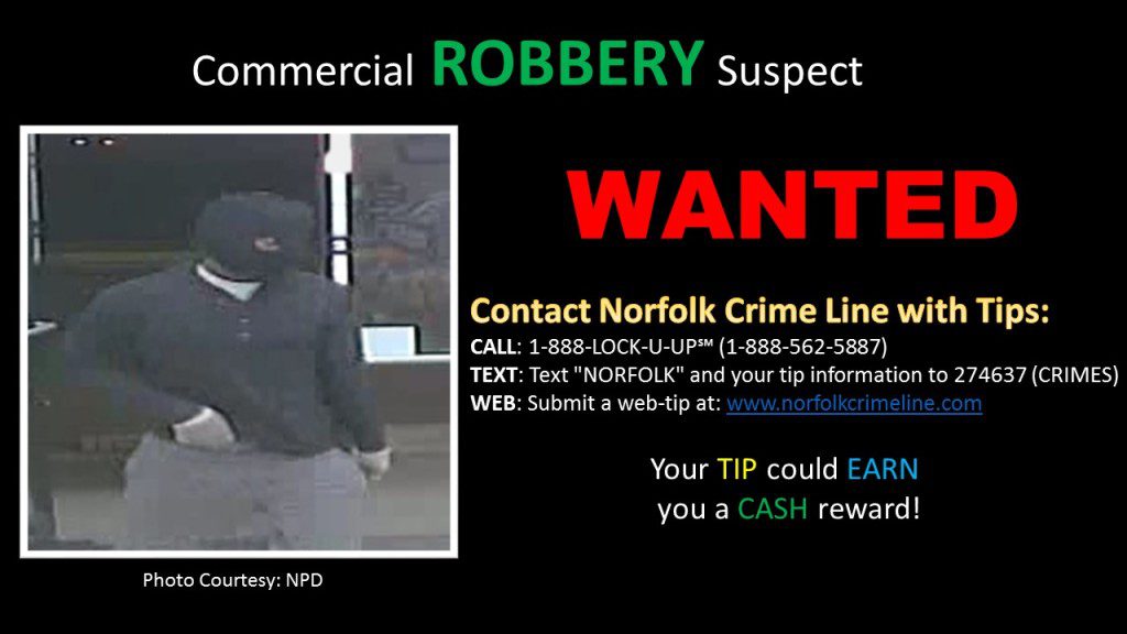 Robbery 7Eleven Norfolk Va 040516