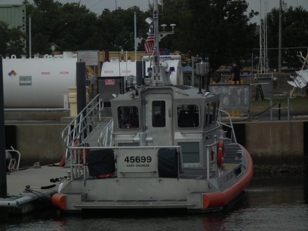 Cape Charles Virginia Eastern Shore Coast Guard Station. THE CHESAPEAKE TODAY photo