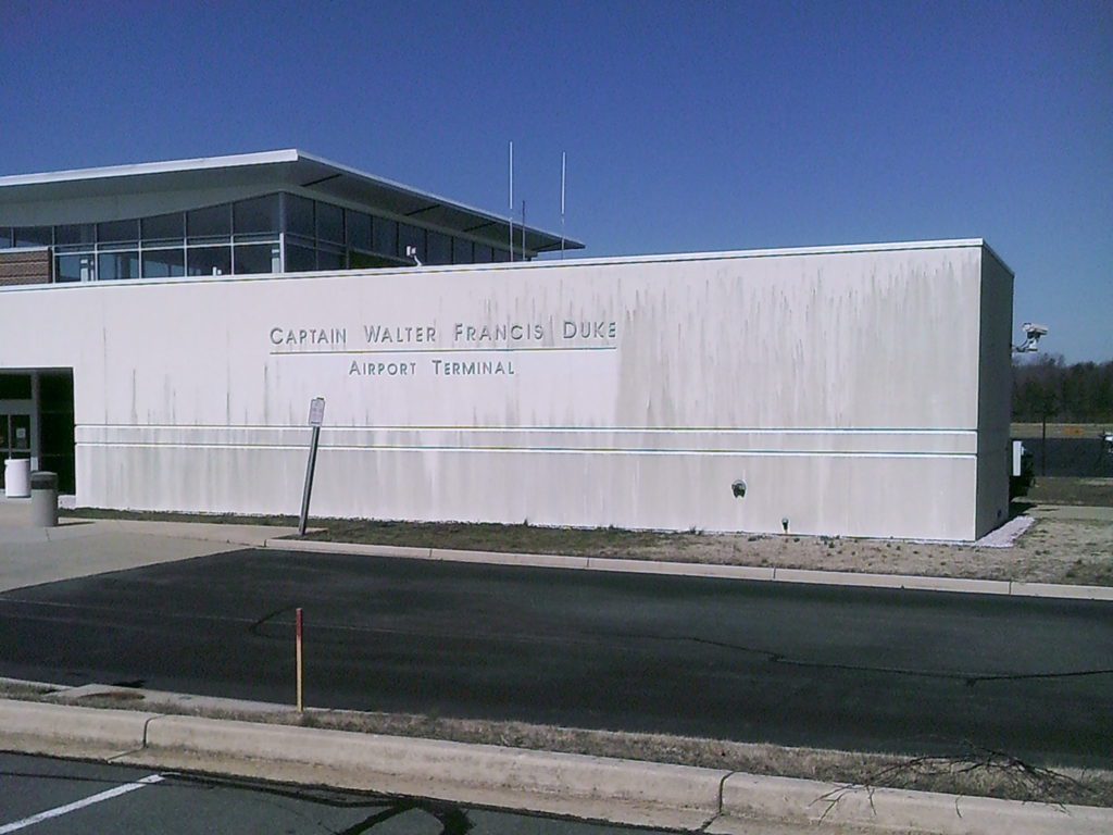WHITE ELEPHANT of St. Mary's Airport. Capt. Walter Duke Terminal