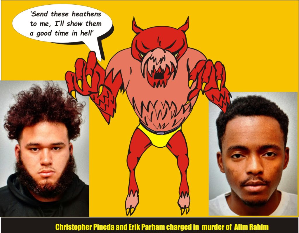 Christopher Pineda and Erik Parham charged in  murder of  Alim Rahim PGPD 051816