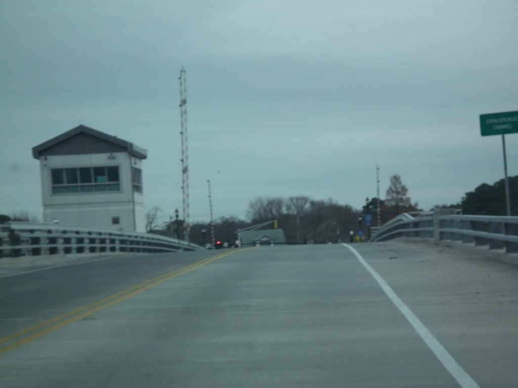 The drawbridge at Chincoteaque, Virginia THE CHESAPEAKE TODAY photo