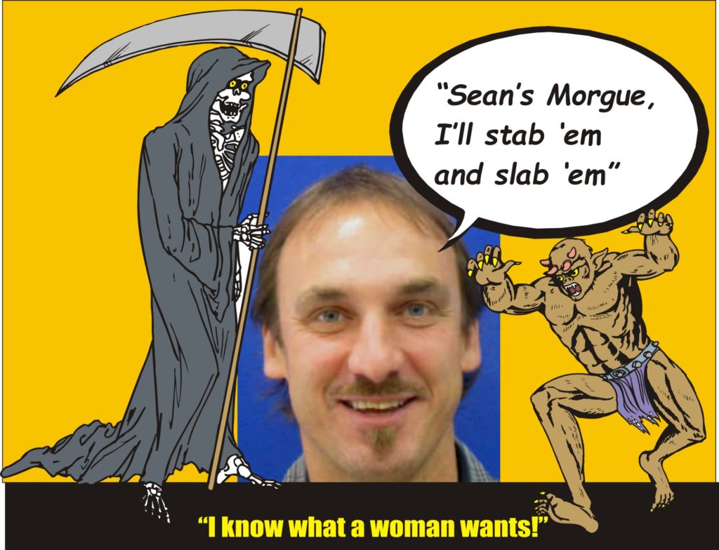 Sean McGill stab & slab em