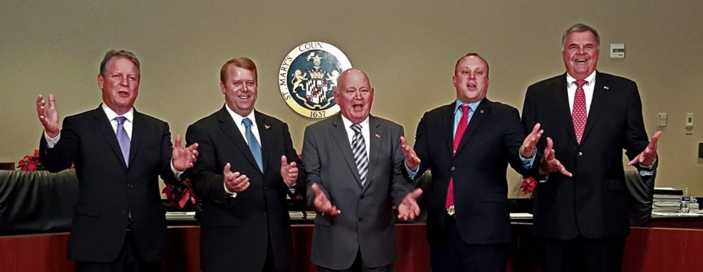 We don't know nothin' - St. Mary's Board of Commissioners