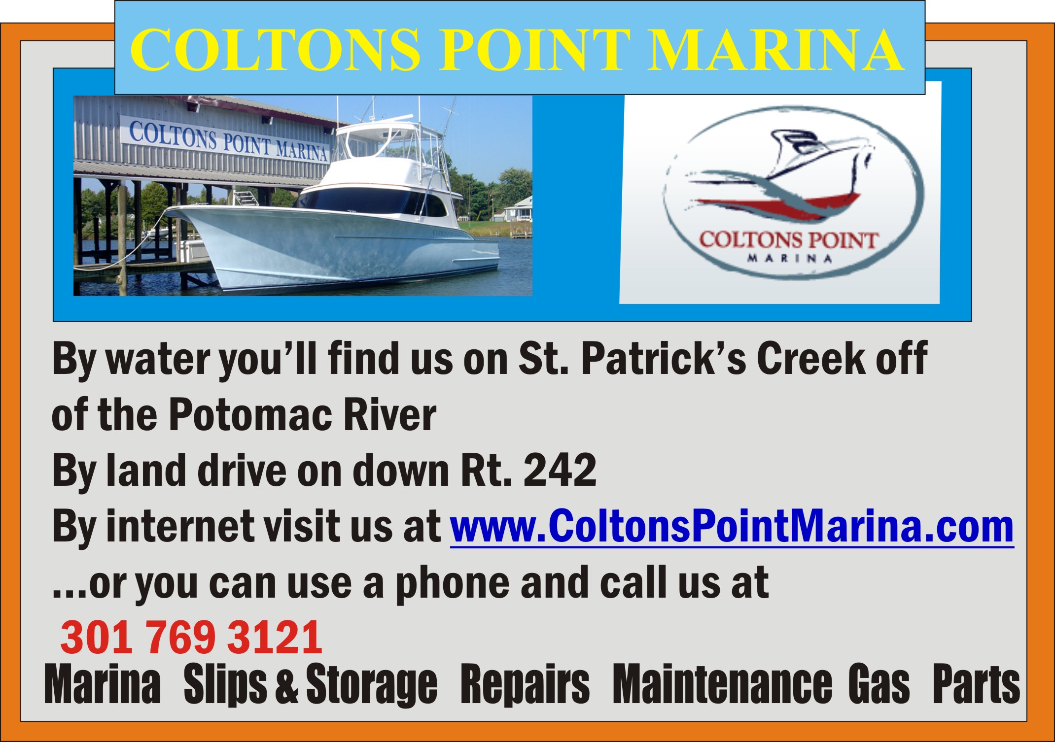 Coltons Point Marina (2) THE CHESAPEAKE TODAY