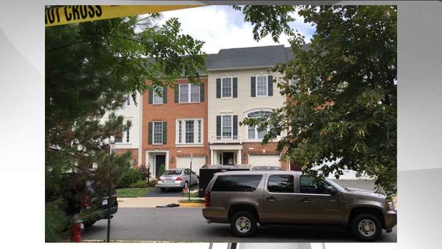 Nicholas Young residence in Fairfax Co DC Metro Cop traitor 080316 Photo courtesy of NBC 4